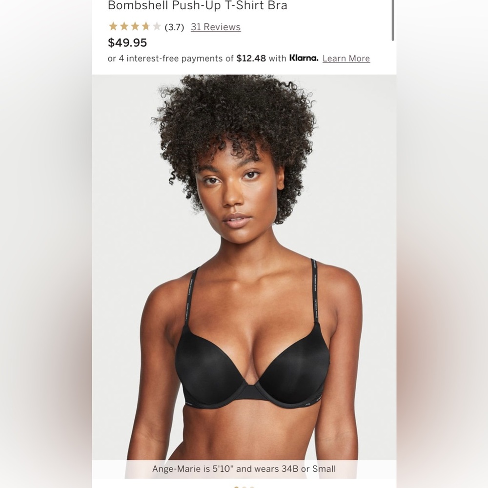 Victoria Secret Bombshell Push-up bra